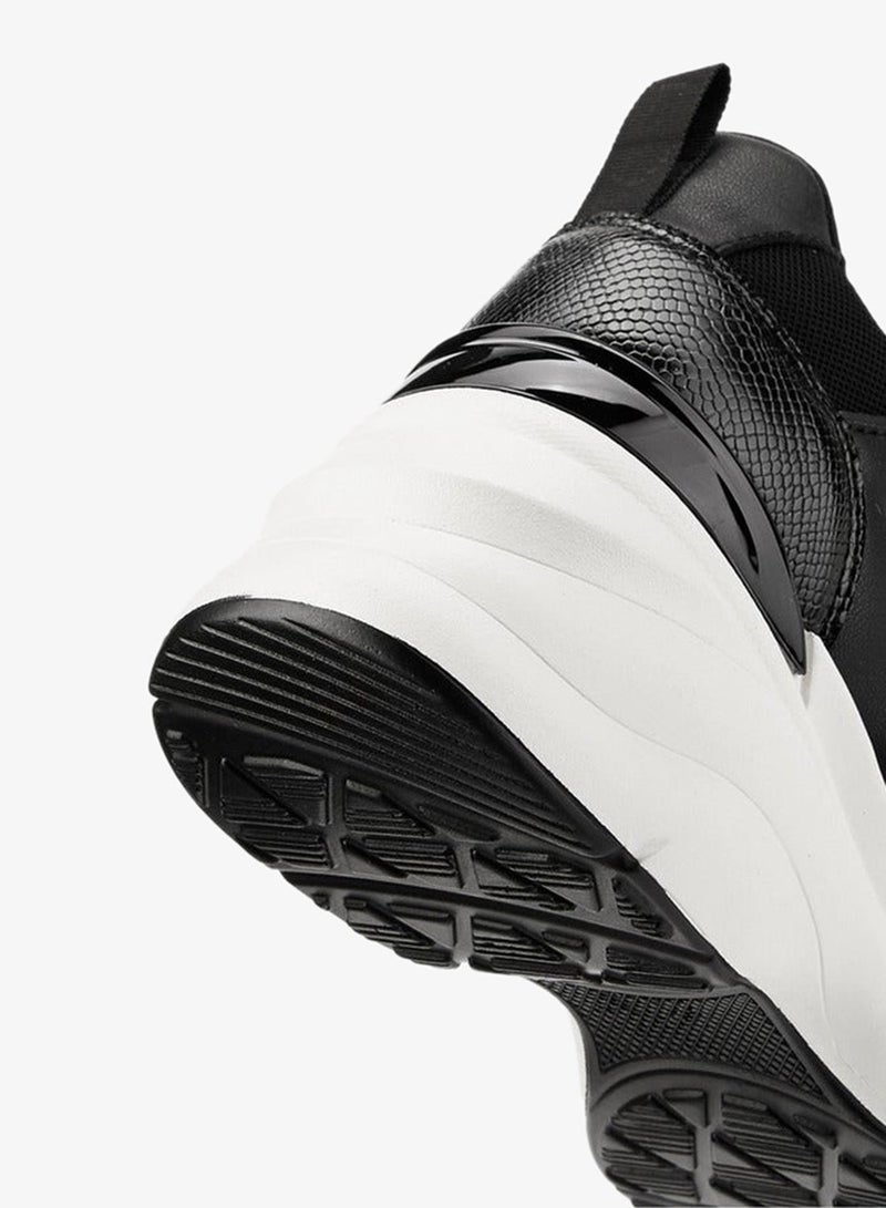 Flora Bella By Shoexpress Panelled Lace-Up Sneakers - Image 5