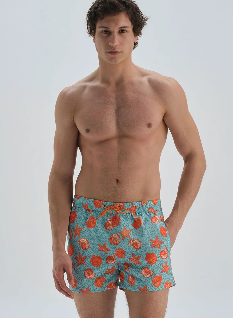 dagi Printed Swim Trunks