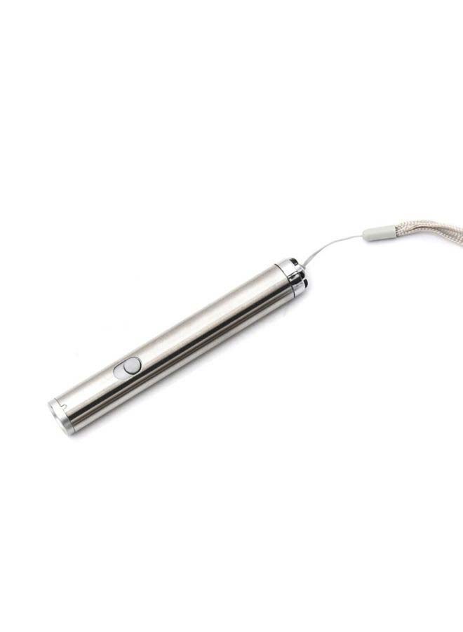 متعقب القطط متعدد الوظائف 2 في 1 فضي 12x18x18سم - Image 3