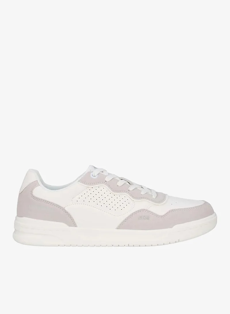 Lee Cooper WHITE Men Lace-Up Ankle Sneakers for Men | Best Price UAE