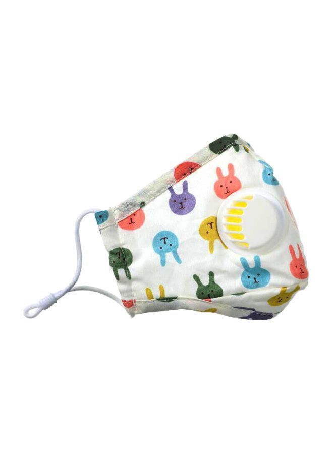 NIBEMINENT Rabbit Printed Anti-Dust Face Mask - Image 1