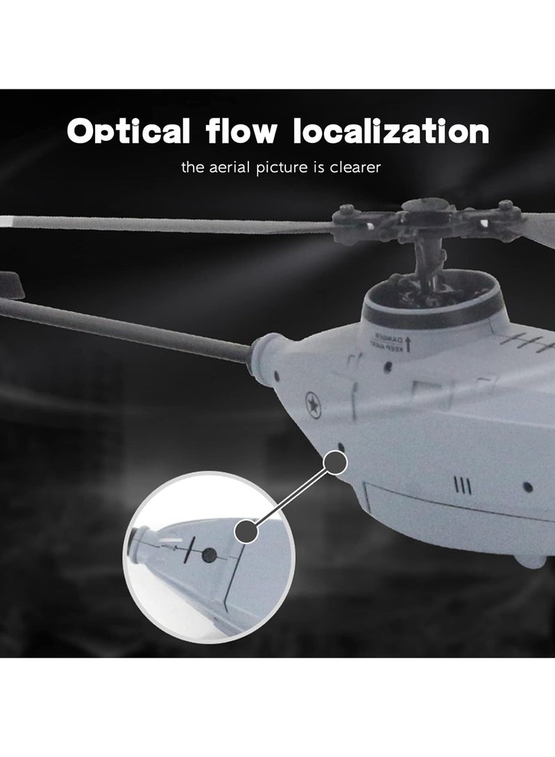Remote Control Helicopter With 720P Camera, RC ERA 4CH 6-Axis Gyro, Altitude Hold, Optical Flow Localization, Flybarless RTF Sentry Helicopter, For Kids And Beginners - Image 2
