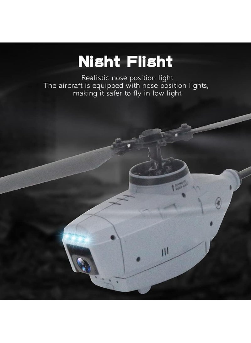 Remote Control Helicopter With 720P Camera, RC ERA 4CH 6-Axis Gyro, Altitude Hold, Optical Flow Localization, Flybarless RTF Sentry Helicopter, For Kids And Beginners - Image 3