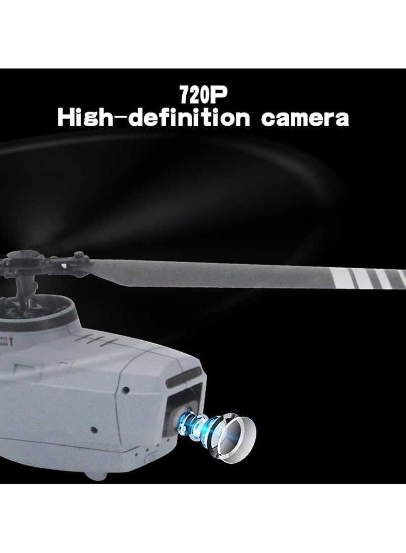 Remote Control Helicopter With 720P Camera, RC ERA 4CH 6-Axis Gyro, Altitude Hold, Optical Flow Localization, Flybarless RTF Sentry Helicopter, For Kids And Beginners - Image 4