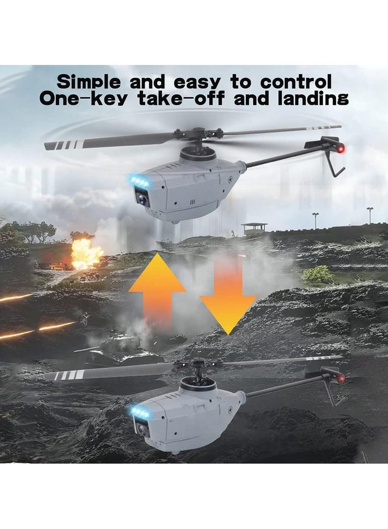Remote Control Helicopter With 720P Camera, RC ERA 4CH 6-Axis Gyro, Altitude Hold, Optical Flow Localization, Flybarless RTF Sentry Helicopter, For Kids And Beginners - Image 5