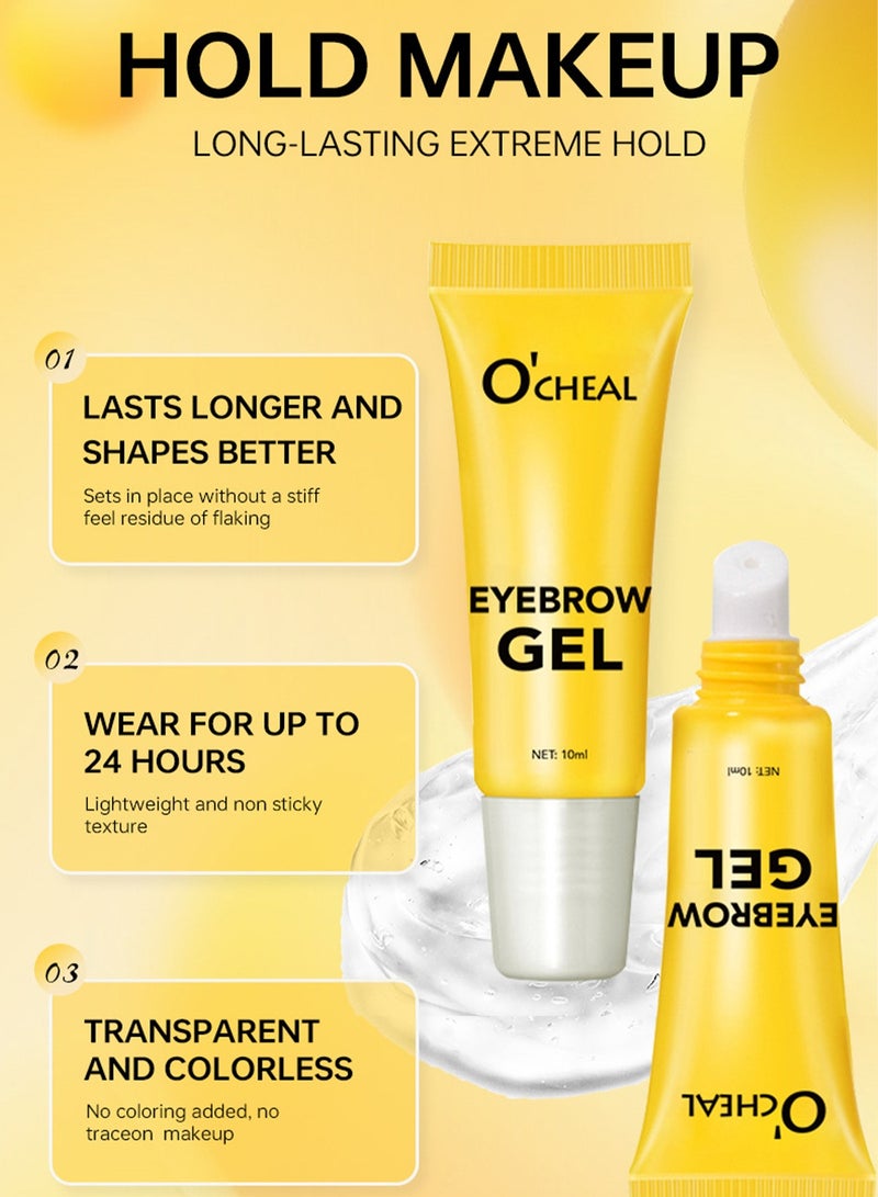 اوكيل هلام الحواجب بتثبيت طويل الأمد - بمادة البوماد المقاومة للماء والعرق لتشكيل وتحديد الحواجب - Image 3