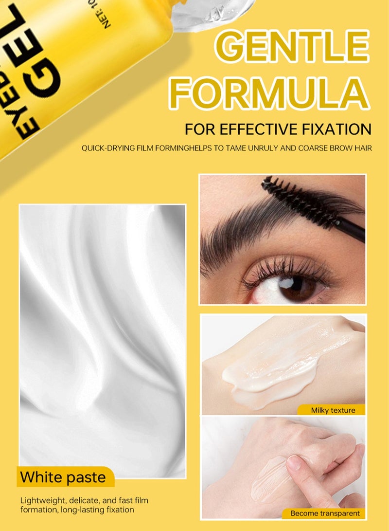 اوكيل هلام الحواجب بتثبيت طويل الأمد - بمادة البوماد المقاومة للماء والعرق لتشكيل وتحديد الحواجب - Image 4