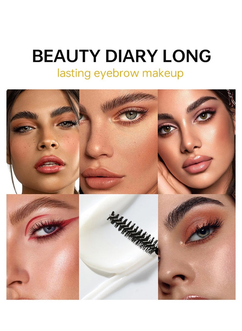 اوكيل هلام الحواجب بتثبيت طويل الأمد - بمادة البوماد المقاومة للماء والعرق لتشكيل وتحديد الحواجب - Image 5