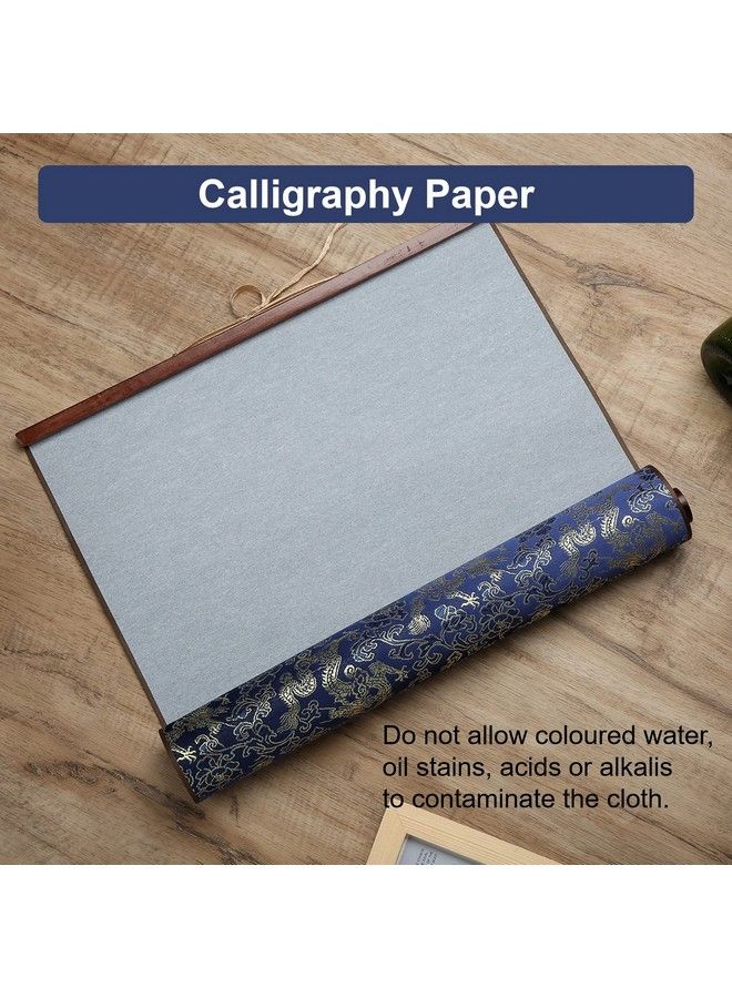 KUIDAMOS Reusable No Ink Chinese Calligraphy Paper Sheets Water Writing Cloth Brush Water Writing Magic Cloth For Beginners Calligraphy Practice And Calligrapher(15 X 30.7In) - Image 3