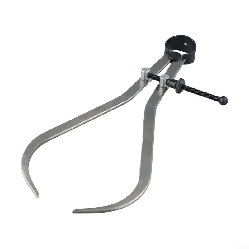 فرجار فولاذ كربوني عالي الدقة 200 مم فضي أداة قياس خارجية - Image 2