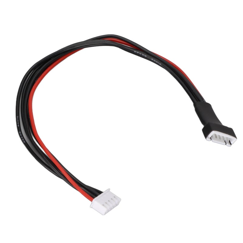 4S Lipo Balance Cable Professional 1 Red 4 Black Lipo Charging Power Extension Wire for RC Model Lipo Battery - Image 3