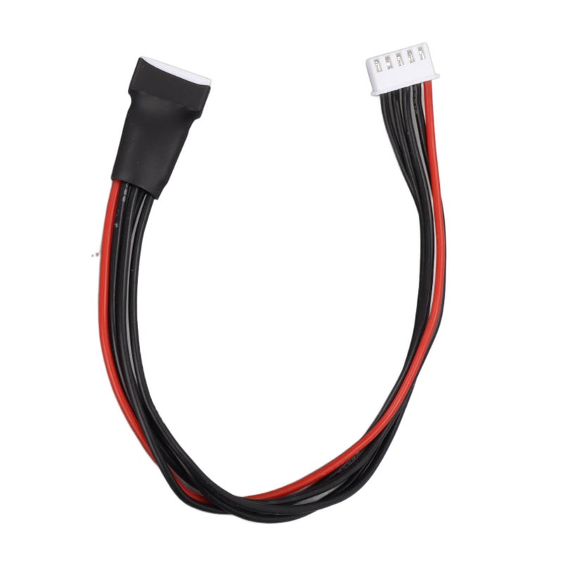 4S Lipo Balance Cable Professional 1 Red 4 Black Lipo Charging Power Extension Wire for RC Model Lipo Battery - Image 5