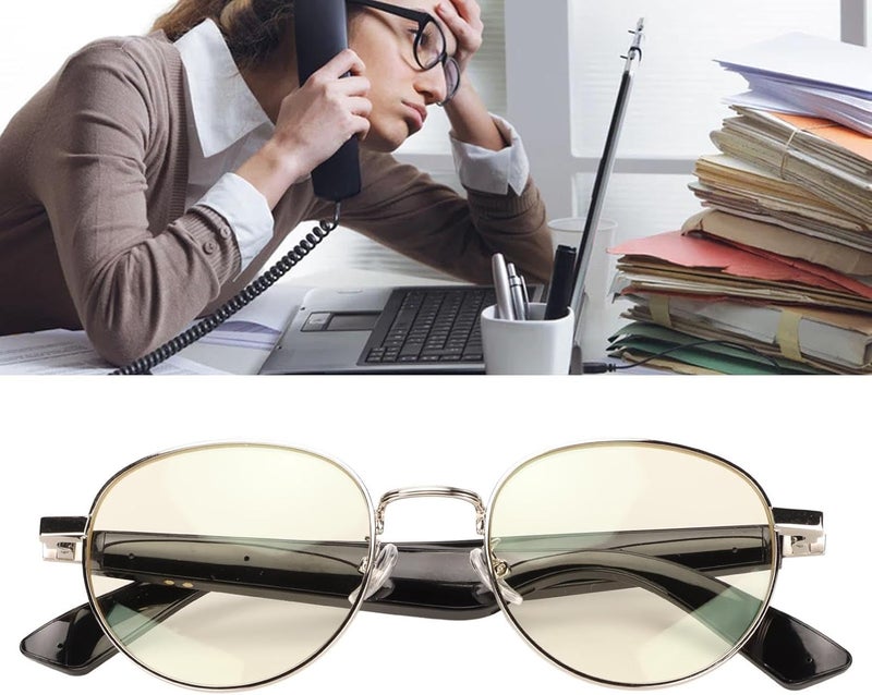 نظارات ، نظارات ذكية ستيريو بدون خسارة IPX4 مقاومة للماء سماعة الأذن المفتوحة خفض الضوضاء الضوئية الزرقاء للسفر - Image 4