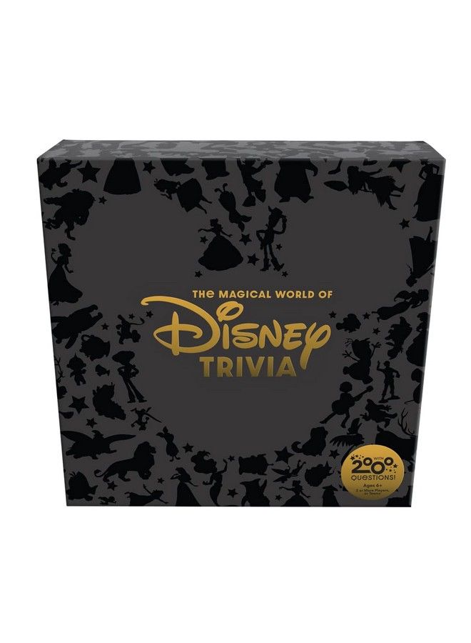 PlayMonster The Magical World Of Disney Trivia 2000 Questions Special Cards For Children To Play! Features Disney And Pixar Sketch Art And 3D Board Elements Collectible 8 Players Ages 6+  - Image 3