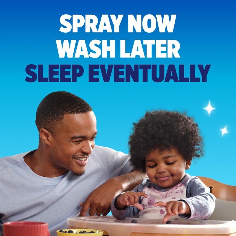 OxiClean Max Force Laundry Stain Remover Spray, Newborn & Baby Essentials, Stain Treater, 12 fl oz, 3-Pack - Image 2