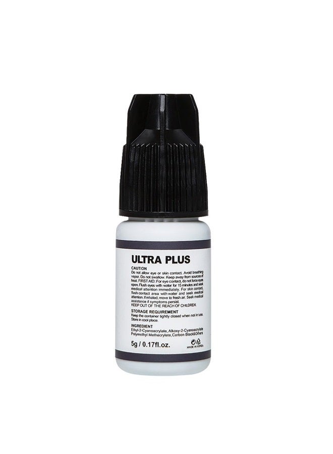 bl BL Ultra Plus BL Lashes Extra Strong Eyelash Extension Glue 5ml | Fast Drying| Great Retention | Long Lasting Professional's Choice for Eyelash Extension Supplies 5g - Image 2