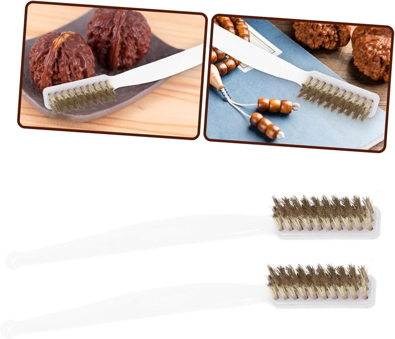 FOMIYES 8pcs Wire Bristle for Cleaning Detailing Wire Scratch Brush Paint Brush Set Paint Cleaner - Image 3