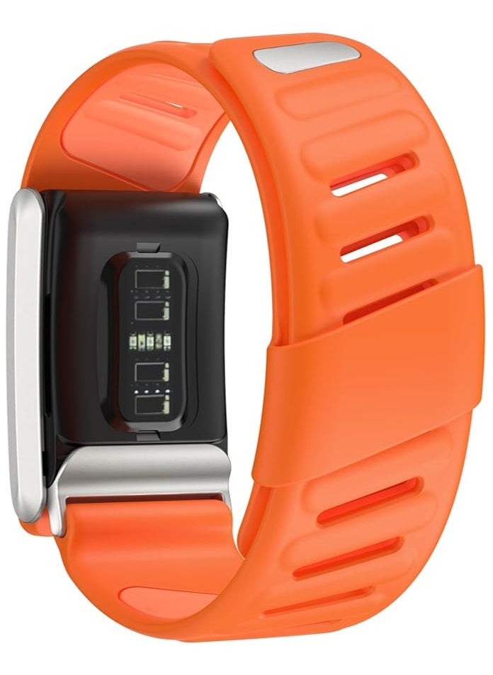 TEMPO Comfort Durable Silicone Wristband Compatible with WHOOP 4.0 Band, Soft Silicone Sports Loop Strap for Men & Women, with U Shaped Connector  - Image 3