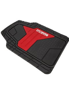 Sparco Sparco PVC Car Mats 4PCS Set With Red Logo  - Image 2