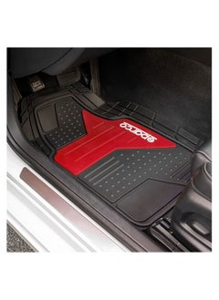 Sparco Sparco PVC Car Mats 4PCS Set With Red Logo  - Image 3