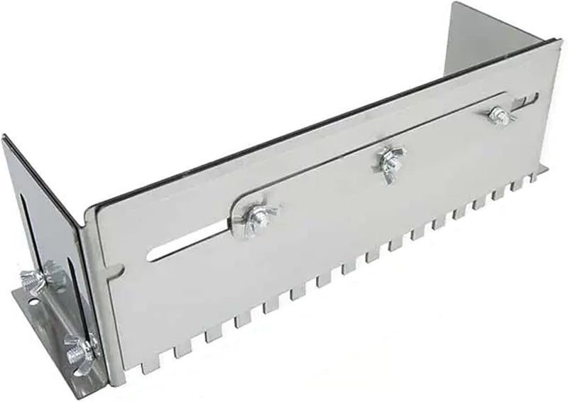 Stainless Steel Adjustable Notched Trowel 300 600mm For Fast Adhesive Application - Image 2