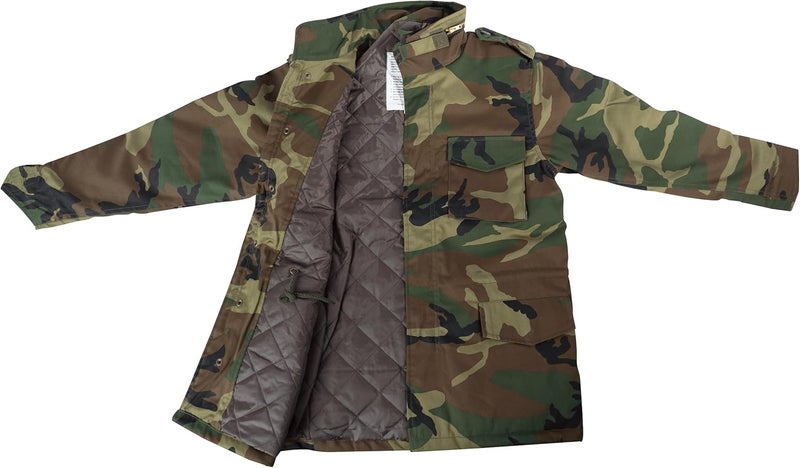 ROTHCO Kids M-65 Field Jacket W/Liner - Woodland - Image 2