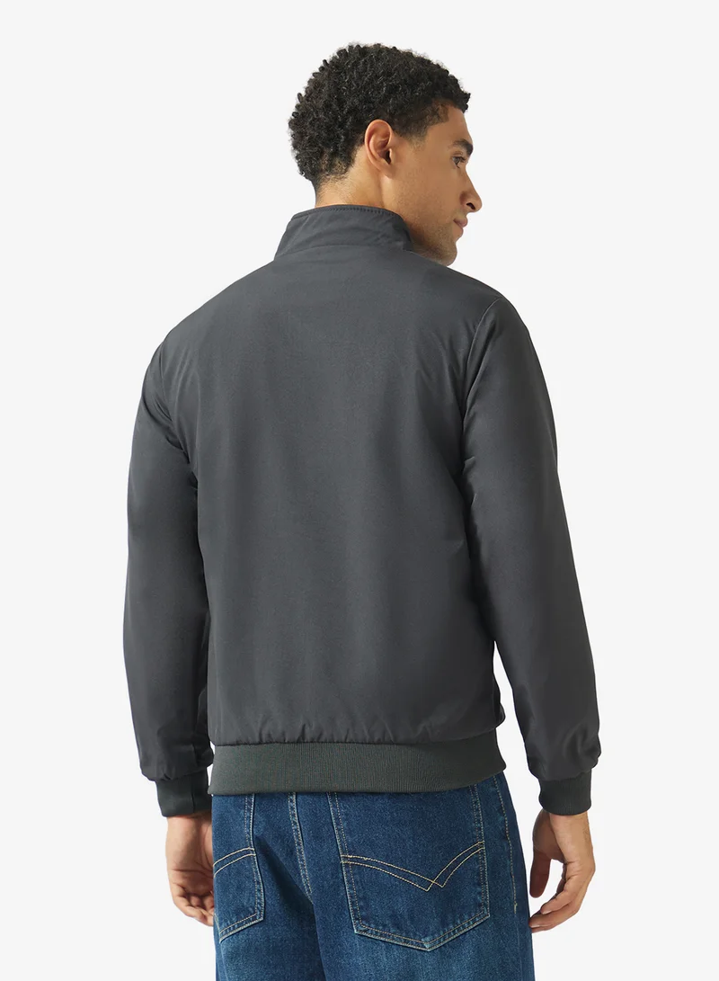 Seventy Five  Casual Zip Through Bomber Jacket for Men | Best Price UAE
