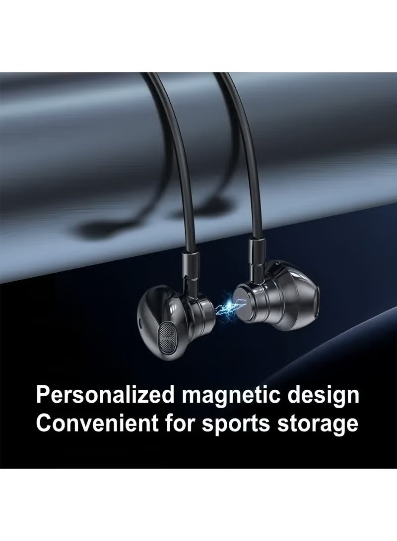 Nexlynx Wireless Neckband Bluetooth Earphones Headphones Outdoor Sports Running Study Headset with Microphone Wireless Bluetooth Headset - Image 5