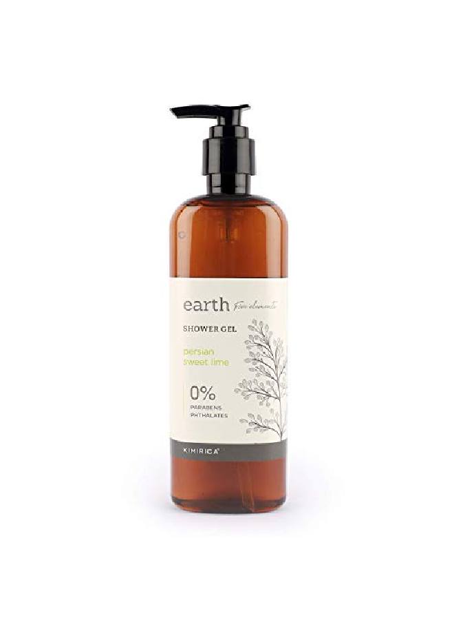 KIMIRICA Earth Persian Lime Shower Gel 290ml 100% Vegan & Paraben Free| Hydrating Moisturizing mild cleanser Shower Gel For Women and Mens | Persian Sweet Lime - Image 2