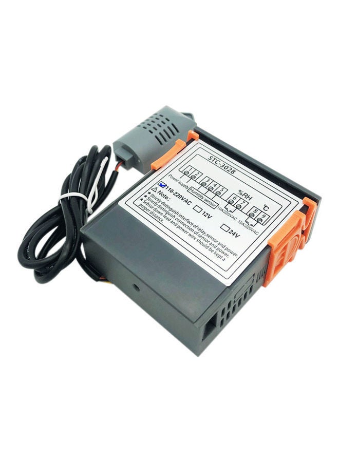 NIBEMINENT Digital Temperature Humidity Controller Grey - Image 2