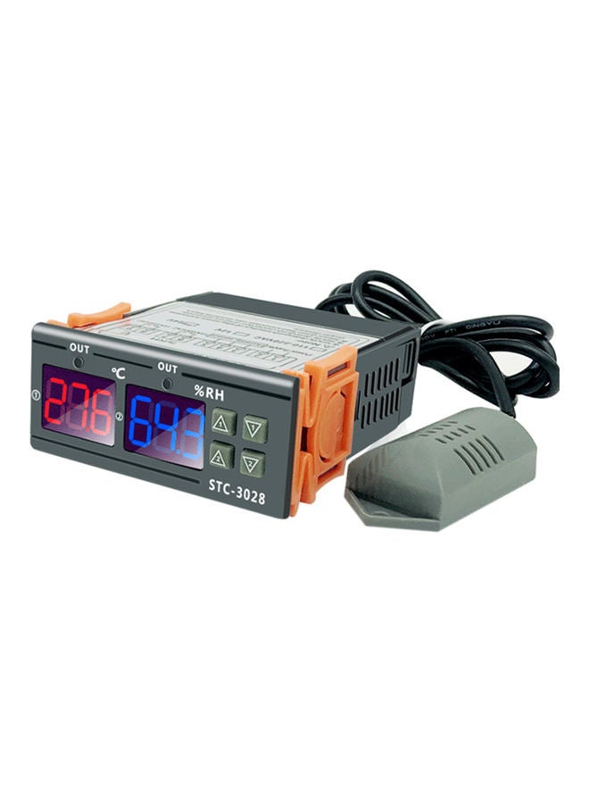 NIBEMINENT Digital Temperature Humidity Controller Grey - Image 1