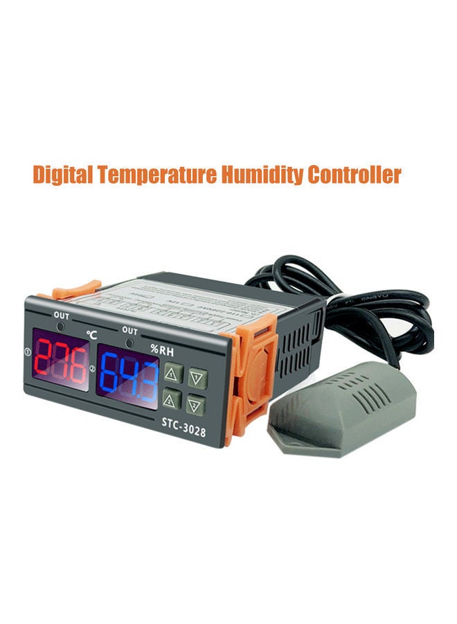 NIBEMINENT Digital Temperature Humidity Controller Grey - Image 4