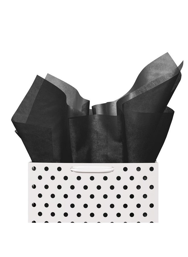Crown Display 120 Sheets of Black Tissue Paper - 15" x 20" Packing Paper Sheets for Moving - 10lb Wrapping Paper - Newsprint Paper for Packing, Gift Wrapping, Moving Supplies & Protecting Items Crown Display - Image 4
