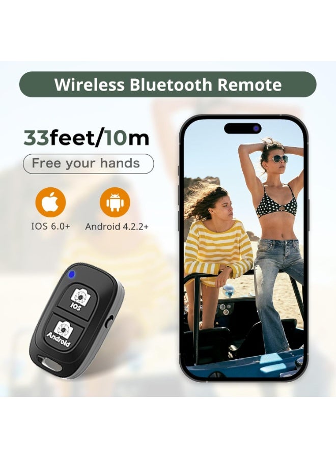 حامل موبايل قابل للتمديد 72 بوصة – سيلفي ستيك عملي مع ريموت لاسلكي – مثالي للبث المباشر والفيديوهات - Image 5