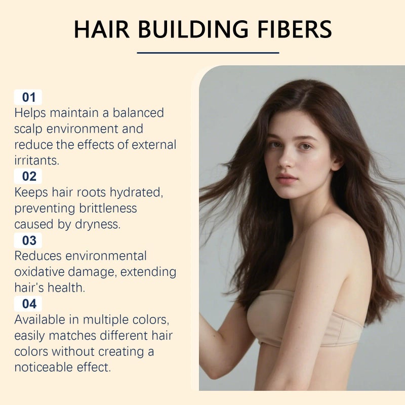 Fluffy keratin modified powder black - Image 3