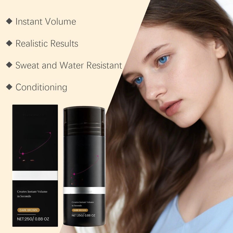 Fluffy keratin modified powder black - Image 5