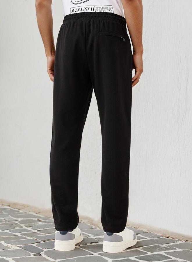 كابا بنطلون رياضي كابا بنقوش مع رباط للإغلاق وجيوب - Image 3