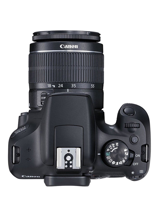 كانون كاميرا رقمية بعدسة أحادية عاكسة طراز EOS 1300D مع طقم عدسات مقاس 18-55 مم - Image 4