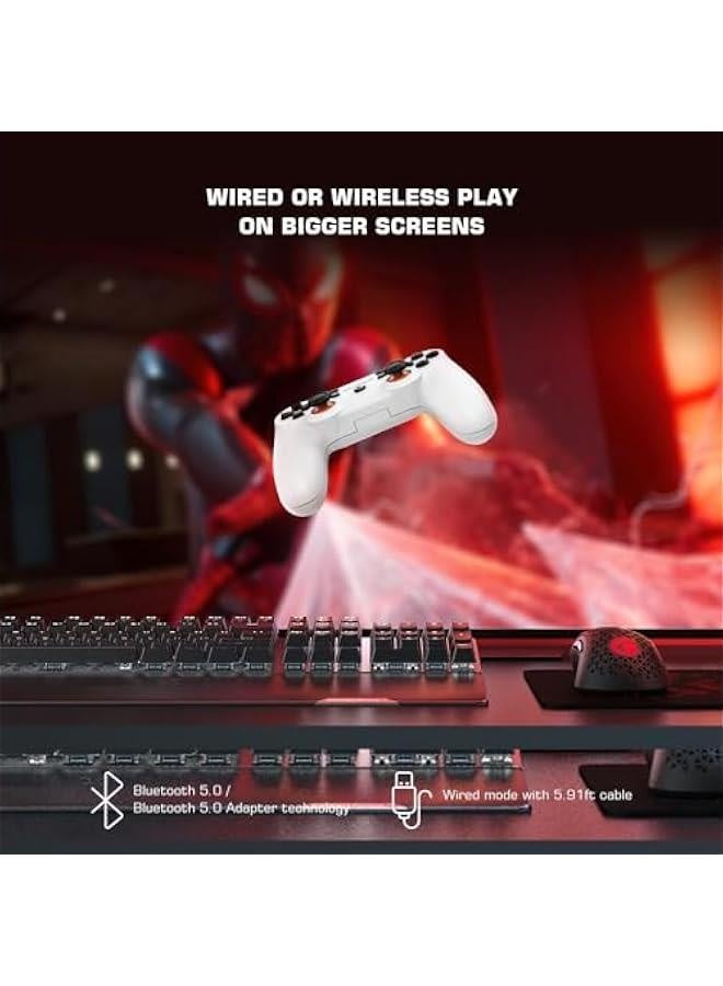 T3 Wireless Gaming Controller, PC Controller for Windows 7/8/10/11, Android, Gamepad Joystick with Turbo and Dual Vibration, Gaming Controller for Android TV/TV Box, 40 Hours Working Battery  - Image 4
