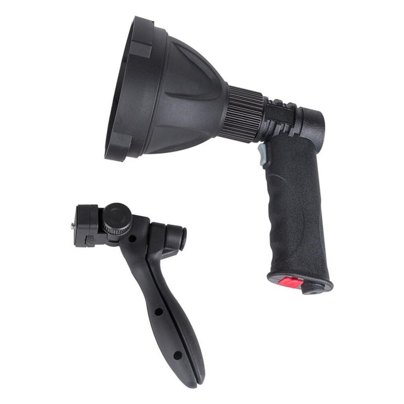 Do It 300m Range Led Camping Light With 3 Modes Rechargeable Lamp Adjustable For Hunting With Triangle Bracket Black 17 5x16x11 3cm - Image 2