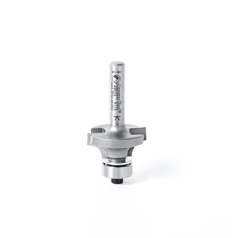 Amana Tool - 49504 Carbide Tipped Corner Round 1/4 Radius x 1" Dia x 1/2 x 1/4 Shank - Image 1