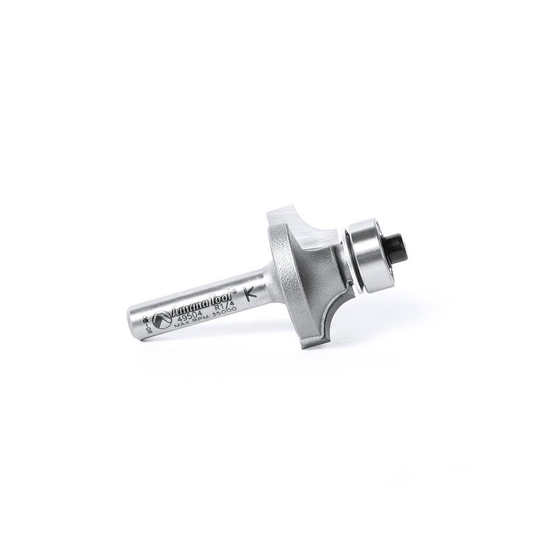 Amana Tool - 49504 Carbide Tipped Corner Round 1/4 Radius x 1" Dia x 1/2 x 1/4 Shank - Image 4