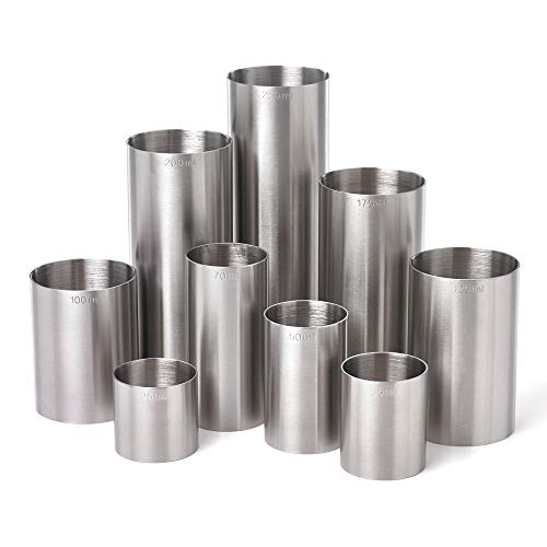 Barfly Thimble Measure, 200 ml., Stainless Steel - Image 4