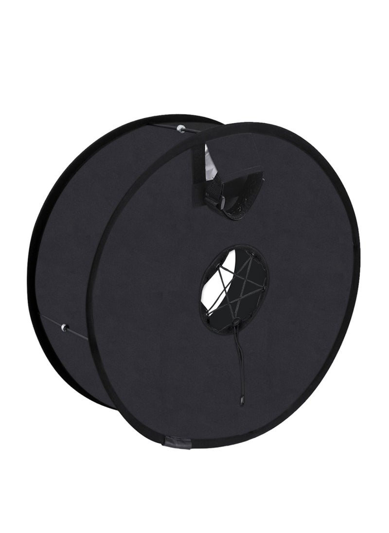 PULUZ - PULUZ 450mm Round Style Softbox Speedlight Flash Light Shoot Soft Box Foldable Soft Flash Light Diffuser for Photography - Image 1