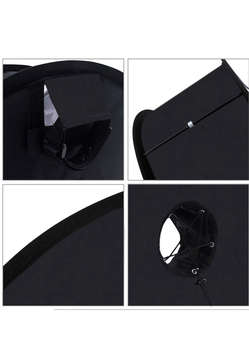 PULUZ - PULUZ 450mm Round Style Softbox Speedlight Flash Light Shoot Soft Box Foldable Soft Flash Light Diffuser for Photography - Image 1