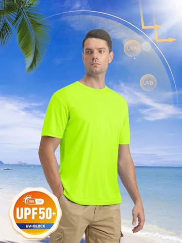 MAGCOMSEN Short Sleeve Shirts for Men Sun Protection T-Shirts UPF 50+ Ultra Breathable Shirts Moisture Wicking Baselayer Casual Shirts - Image 2