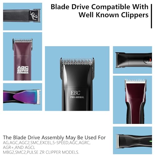 MAWAER 2PCS Blade Drive Assembly Lever Replacement Blade for andis pet Clipper - Image 2