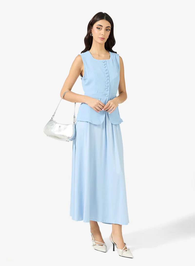 Khizana Vest & Skirt Set