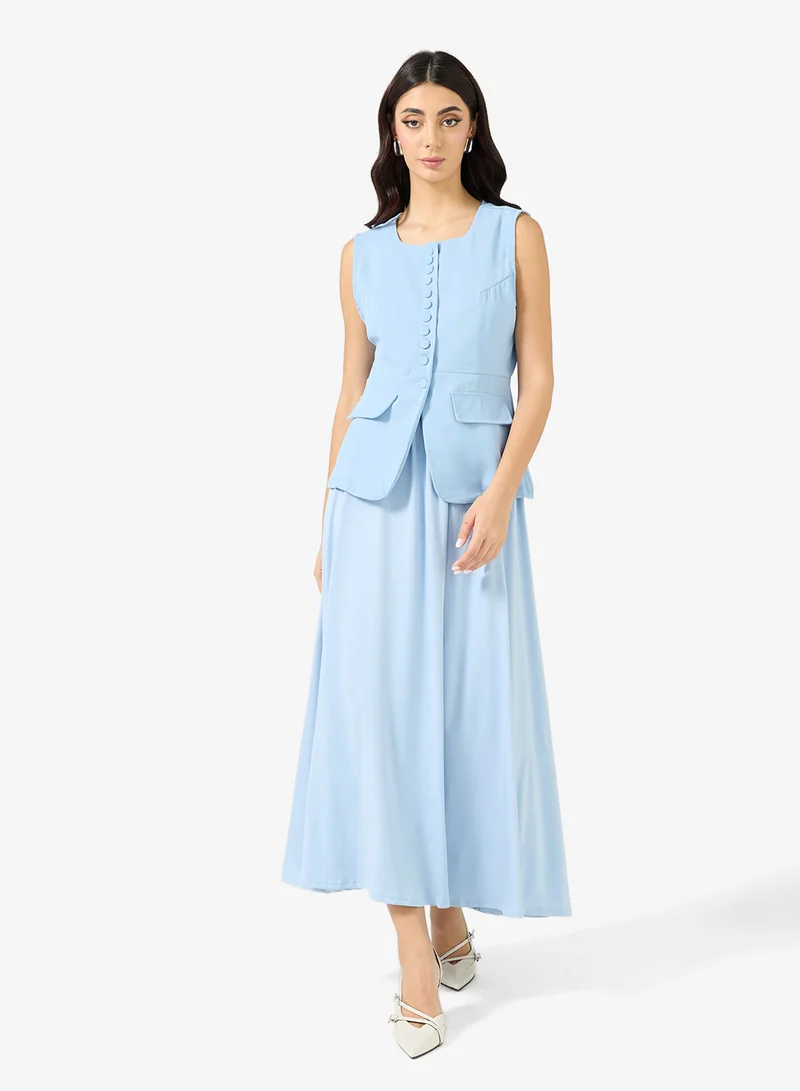 Vest & Skirt Set