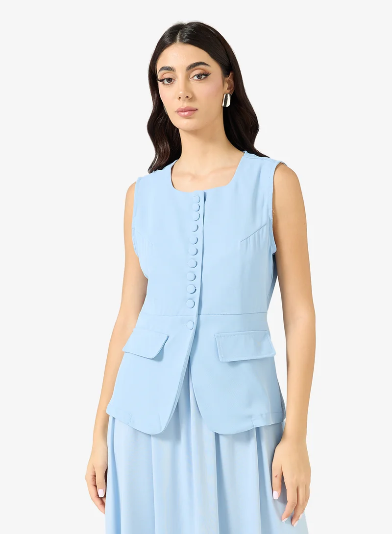 Khizana Vest & Skirt Set